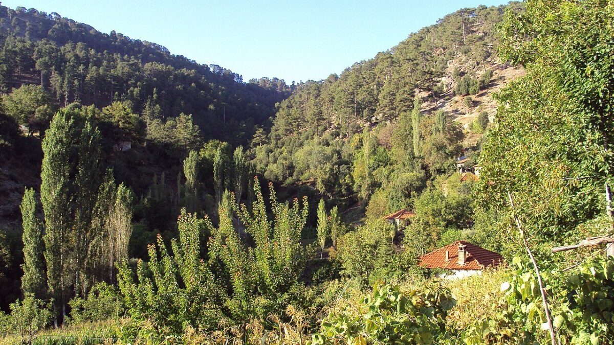 Çameli LGS başarılarının yaşandığı ilçeden bir mahalle görünümü