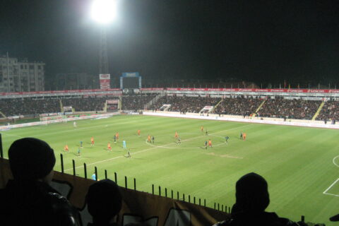 Mahmut Er transferi ile gündeme gelen Denizli Atatürk Stadyumu dış görünümü